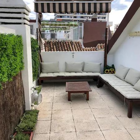 El Cortijuelo. Magnificent Triplex Terraced House With Rooftop Of 18m2, Overlooking The Sea. Parking *